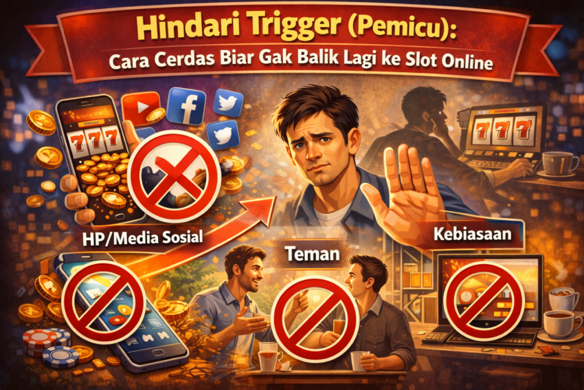 🚫 Hindari Trigger (Pemicu): Cara Cerdas Biar Gak Balik Lagi ke Slot Online