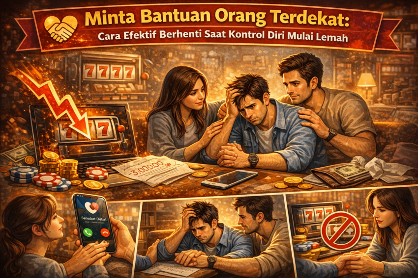 🤝 Minta Bantuan Orang Terdekat: Cara Efektif Berhenti Saat Kontrol Diri Mulai Lemah